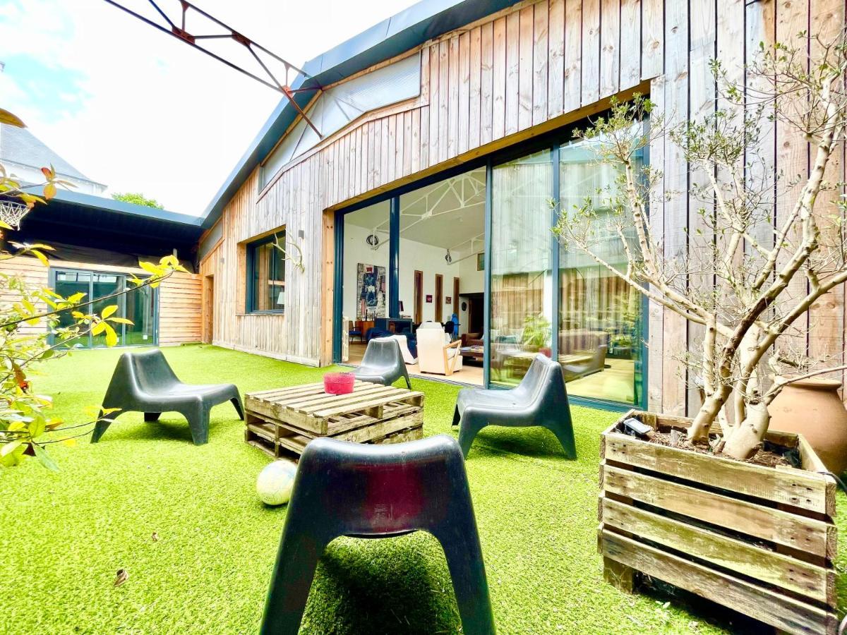 Villa Le Loft - Calme & Deco - Patio Intime - Salle De Cinema - Centre Ville Vannes Kültér fotó