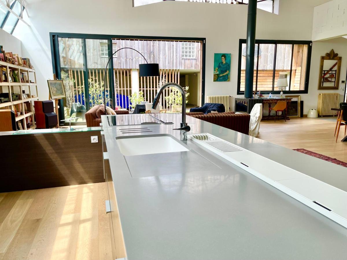 Villa Le Loft - Calme & Deco - Patio Intime - Salle De Cinema - Centre Ville Vannes Kültér fotó